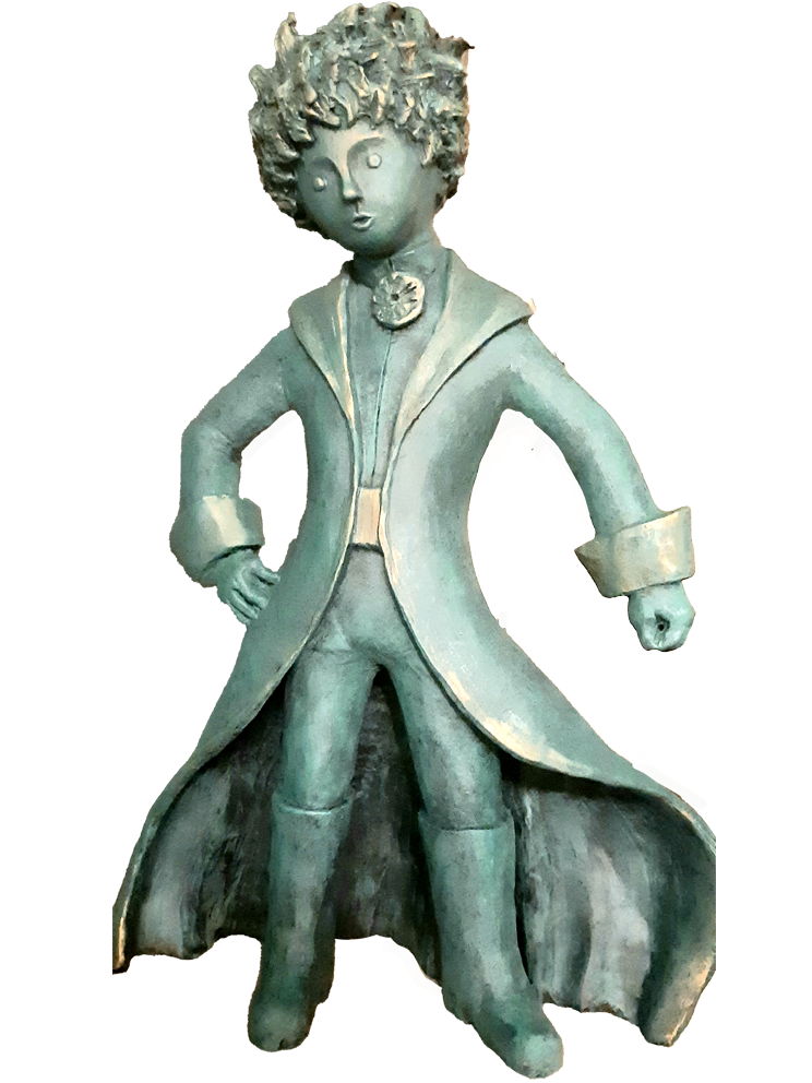 Sculpture en terre cuite patinée. Axelle Perret, Toulouse.